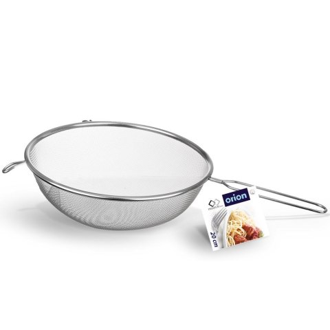 Sitko Kuchenne Stalowe Odcedzanie Bulionu Mąki Ryżu 20 cm ORION
