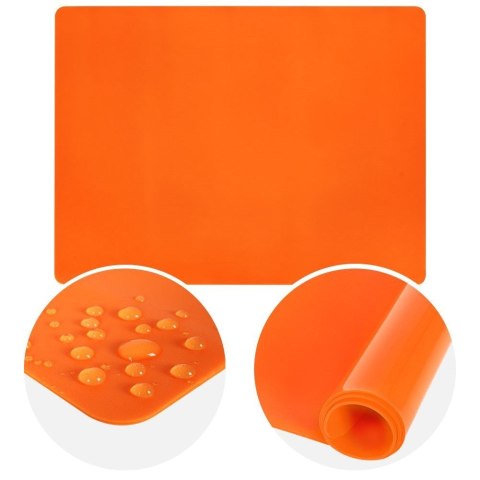 Stolnica do Ciasta Wyrabiania Wałkowania Silikonowa Solidna ORION 40 x 30cm