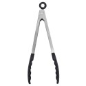 Szczypce Kuchenne Stalowe Silikonowe Uniwersalne z Blokadą ORION 27 cm