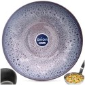 Talerz Obiadowy Głęboki Ceramiczny Fioletowy GLAZE 900 ml ORION