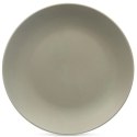 Talerz Obiadowy Płytki Ceramiczny Zielony Matowy 27 cm ORION
