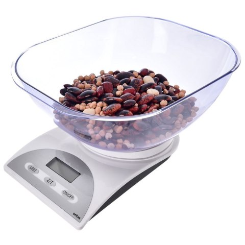 Waga Kuchenna Elektroniczna z Miską Cyfrowy Wyświetlacz ORION 5 kg