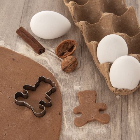 Wykrawacz do Ciastek Miś 5,5 x 5 cm Stal Nierdzewna do Zmywarki ORION
