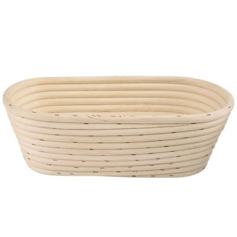 Koszyk do Wyrastania Ciasta na Chleb Rattanowy Solidny ORION 32 x 15 x 9 cm