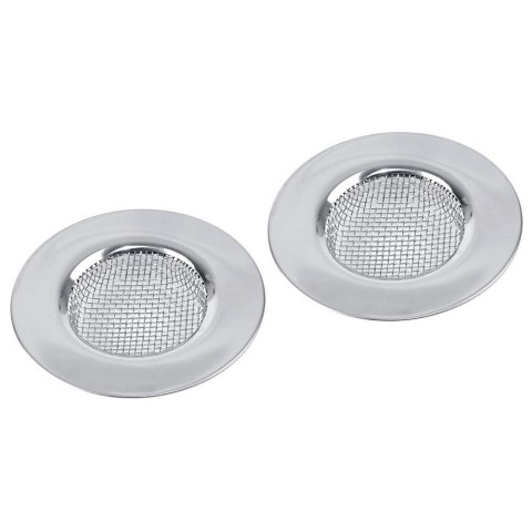 Zestaw Sitko do Zlewu 7,5 cm 2 szt. ORION Stal Nierdzewna Uniwersalne