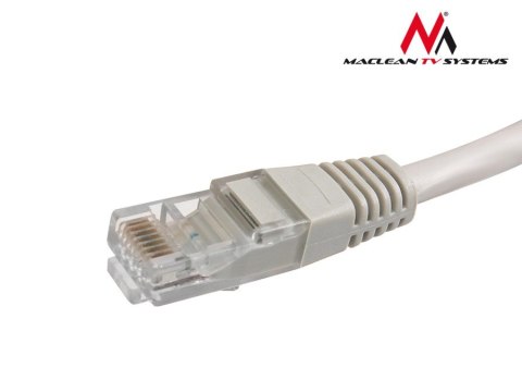 MCTV-652 Przewód, kabel patchcord UTP 5e wtyk-wtyk 3 m szary Maclean