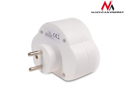 MCE31 Gniazdko prądowe X2 z wyłącznikiem 3680W