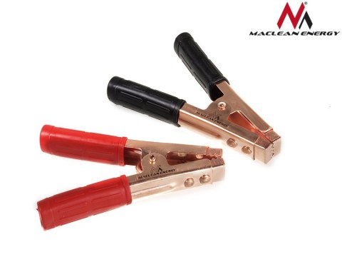 MCE37 Krokodylki 600A, miedziowane - 2 sztuki