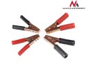 MCE37 Krokodylki 600A, miedziowane - 2 sztuki