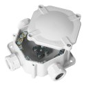 Puszka hermetyczna IP67 / 4 dławnice / 144x144