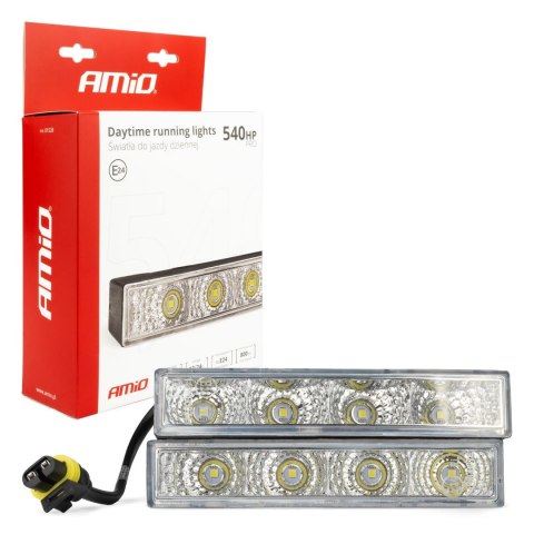 Światła do jazdy dziennej drl 540 pro amio-01528