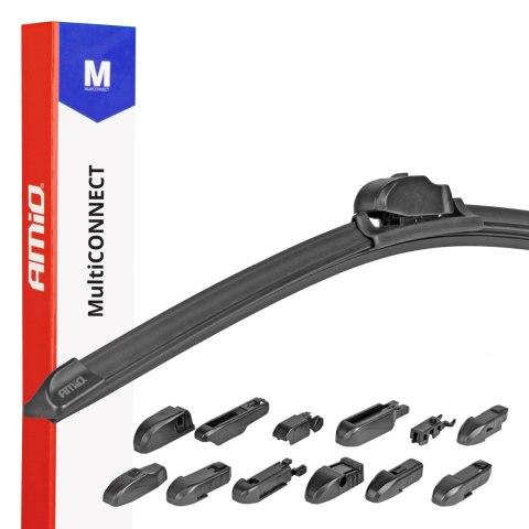 Pióro wycieraczki amio multiconnect 14" 350mm 12 adapterów amio-01189